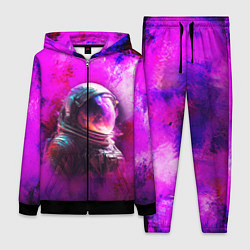 Женский 3D-костюм Космонавт красочный, цвет: 3D-черный