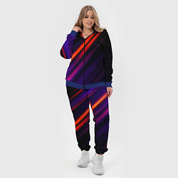 Женский 3D-костюм Multicolored, цвет: 3D-синий — фото 2