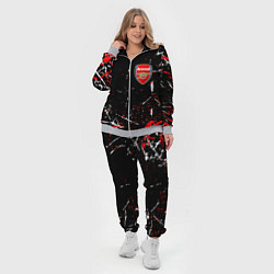 Женский 3D-костюм Арсенал штрихи красок, цвет: 3D-меланж — фото 2