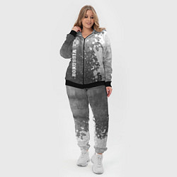 Женский 3D-костюм Borussia - grey gradient по-вертикали, цвет: 3D-черный — фото 2