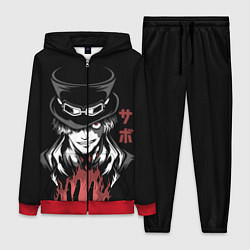 Женский 3D-костюм Ван пис - Сабо, цвет: 3D-красный