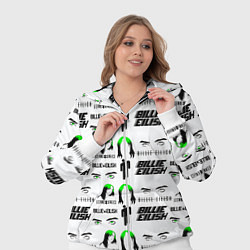 Женский 3D-костюм Billie Eilish singer, цвет: 3D-белый — фото 2