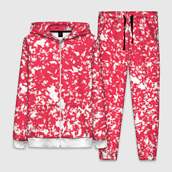 Женский 3D-костюм Розовый пятнистый, цвет: 3D-белый