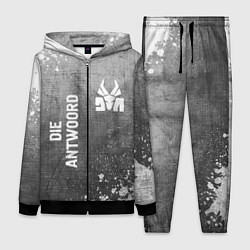 Женский 3D-костюм Die Antwoord - grey gradient вертикально, цвет: 3D-черный