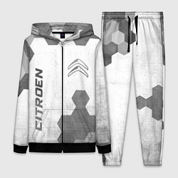 Женский 3D-костюм Citroen - white gradient вертикально, цвет: 3D-черный