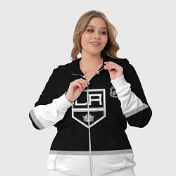 Женский 3D-костюм Лос Анджелес Кингз хоккей, цвет: 3D-белый — фото 2