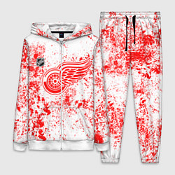 Женский 3D-костюм Detroit Red Wings NHL white, цвет: 3D-белый