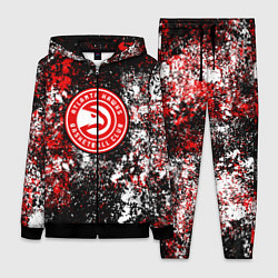 Женский 3D-костюм Atlanta Hawks, цвет: 3D-черный