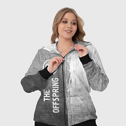 Женский 3D-костюм The Offspring - grey gradient по-вертикали, цвет: 3D-черный — фото 2