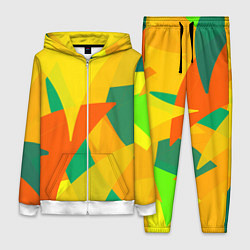 Женский 3D-костюм Настроение в цветных тонах, цвет: 3D-белый