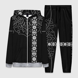 Женский 3D-костюм Славянские символы традиции народа, цвет: 3D-меланж