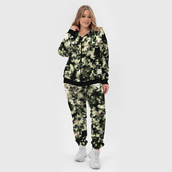 Женский 3D-костюм Пятнистый чёрно-бежевый, цвет: 3D-черный — фото 2