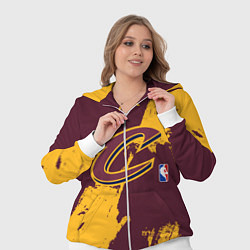 Женский 3D-костюм Cleveland Cavaliers NBA team, цвет: 3D-белый — фото 2