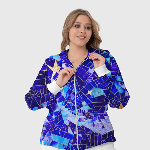 Женский костюм Небо-Звезды / 3D-Белый – фото 3