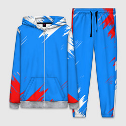 Женский 3D-костюм Патриот Россия - флаг, цвет: 3D-меланж