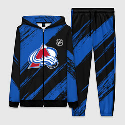 Женский 3D-костюм Колорадо Эвеланш - синий и черный, цвет: 3D-черный
