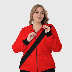 Женский 3D-костюм Ремень безопасности, красный, цвет: 3D-черный — фото 2