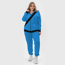 Женский 3D-костюм Пристегнутый ремень безопасности, синий, цвет: 3D-черный — фото 2