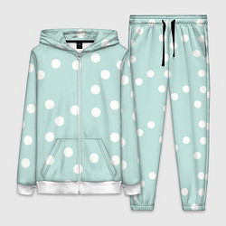 Женский 3D-костюм Снежная морская пена, цвет: 3D-белый