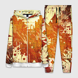 Женский 3D-костюм Абстракция - sunspot, цвет: 3D-белый