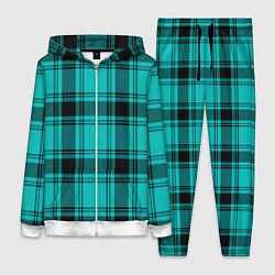 Женский костюм Checkered blue