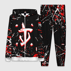 Женский костюм Doom краски штрихи