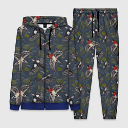 Женский костюм Дятлы и цветы