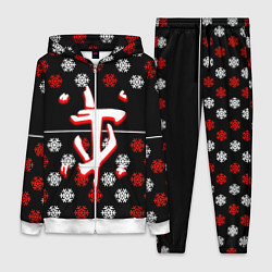 Женский костюм Doom winter pattern steel