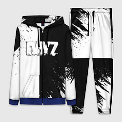 Женский костюм Dayz текстура черно белые краски