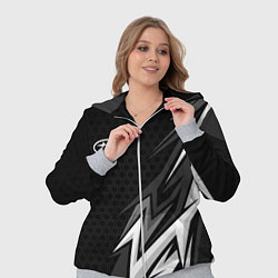 Женский 3D-костюм Subaru - монохромный черный, цвет: 3D-меланж — фото 2