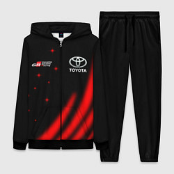Женский 3D-костюм Toyota GR Gazoo Racing, цвет: 3D-черный
