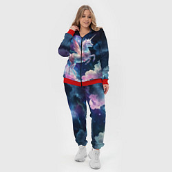 Женский 3D-костюм Космический единорог, AIPs, цвет: 3D-красный — фото 2