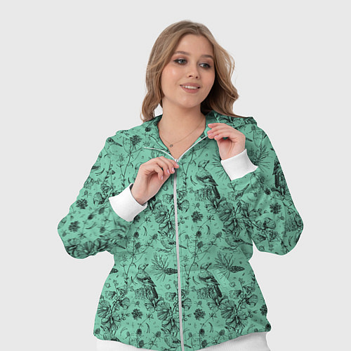 Женский костюм В Бузулукском бору / 3D-Белый – фото 3