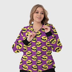 Женский 3D-костюм Паттерн с летучими мышами, цвет: 3D-черный — фото 2