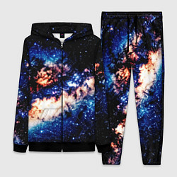 Женский 3D-костюм Бесконечный космос и туманность, цвет: 3D-черный