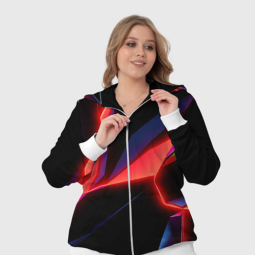 Женский костюм Neon red / 3D-Белый – фото 3
