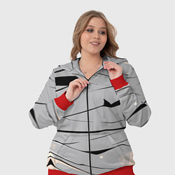 Женский 3D-костюм Мумия бинты, цвет: 3D-красный — фото 2