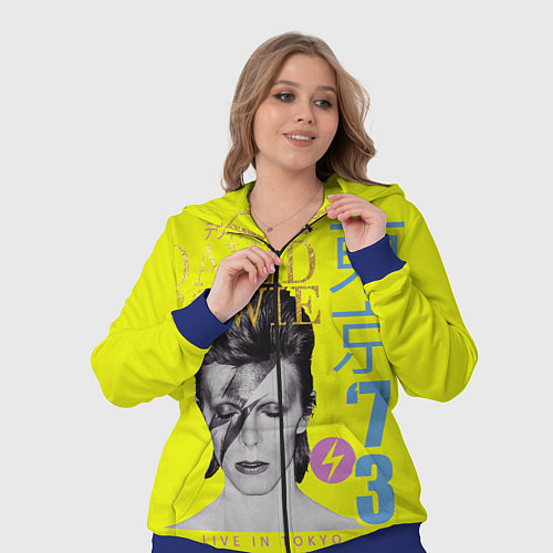 Женский костюм David Bowie 1973 / 3D-Синий – фото 3