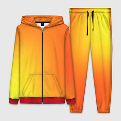 Женский костюм Color orange red