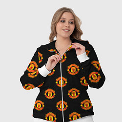 Женский 3D-костюм Manchester United Pattern, цвет: 3D-белый — фото 2