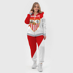 Женский 3D-костюм Sevilla FC, цвет: 3D-меланж — фото 2
