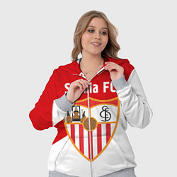 Женский 3D-костюм Sevilla FC, цвет: 3D-меланж — фото 2