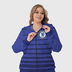 Женский 3D-костюм Chelsea: Drogba, цвет: 3D-синий — фото 2