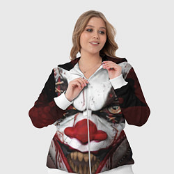 Женский 3D-костюм Зомби клоун, цвет: 3D-белый — фото 2