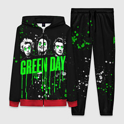 Женский 3D-костюм Green Day: Acid Colour, цвет: 3D-красный