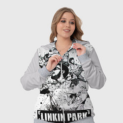 Женский 3D-костюм Linkin Park, цвет: 3D-меланж — фото 2