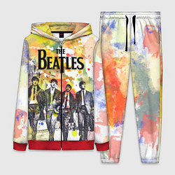 Женский 3D-костюм The Beatles: Colour Spray, цвет: 3D-красный