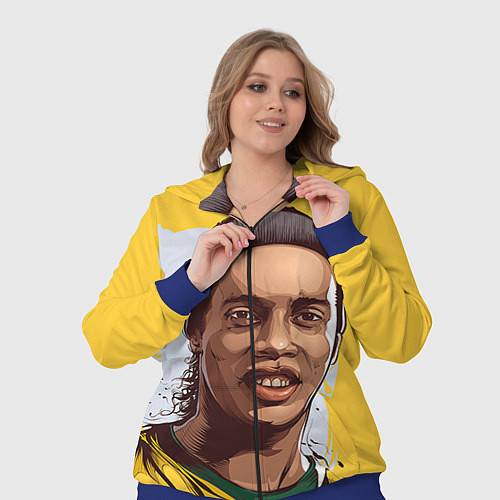 Женский костюм Ronaldinho Art / 3D-Синий – фото 3