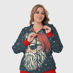 Женский 3D-костюм Санта хипстер, цвет: 3D-красный — фото 2