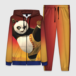 Женский 3D-костюм Кунг фу панда, цвет: 3D-синий